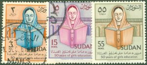 SUDAN 139-141 MH/USED BIN $1.00