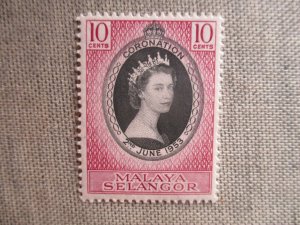 Malaya-Selangor, Scott# 101, MNH
