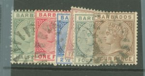 Barbados #60/65 Used Multiple (Queen)