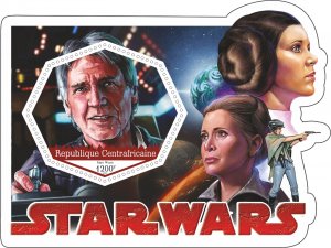 Stamps. Cinema  Space Star Wars Tsar 2022 year 10 sheet perforared