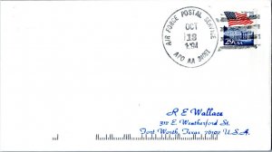 United States A.P.O.'s 29c Flag Over White House Coil 1994 Air Force Postal S...