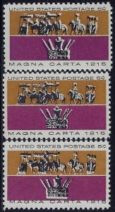 1265 - Color Shift Error / EFO Group Magna Carta Mint NH