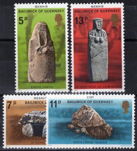 Guernsey 149-152 MNH Prehistoric Monuments Tombs Archaeology ZAYIX 021423S133M