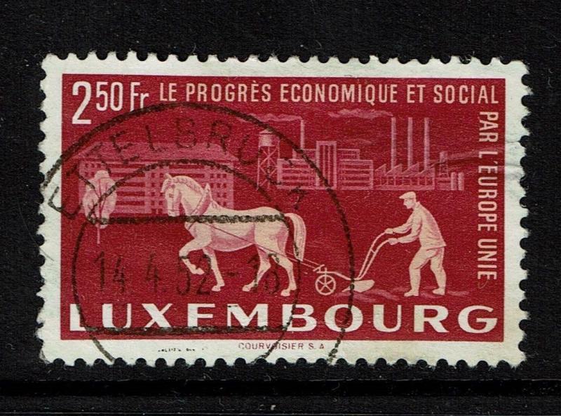 Luxembourg SC# 275, Used, small pinholes - S4026