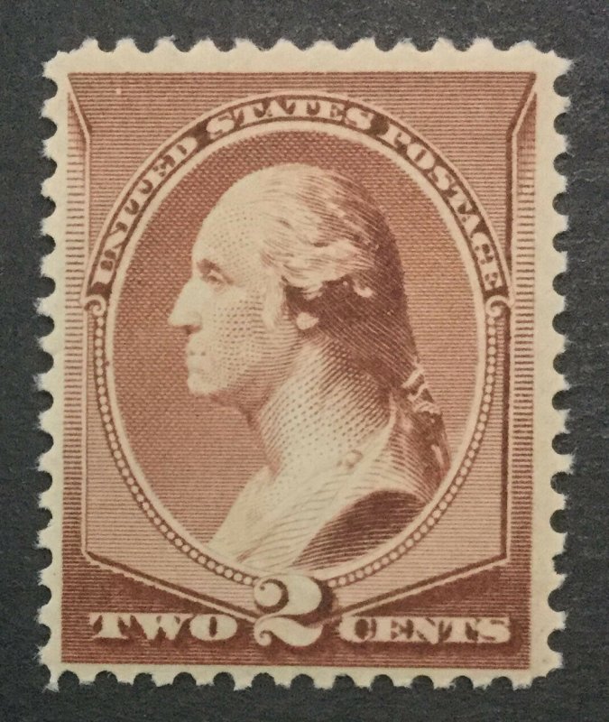 MOMEN: US #210 MINT OG NH POST OFFICE FRESH #31315