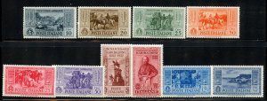Italy  # 280-89, Mint Hinge Remain.