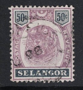 Malaya Selangor SG# 59 Used - S19346