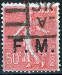 ZAYIX France M6 Used Military Stamps Sower Agriculture Farming 042523SM74