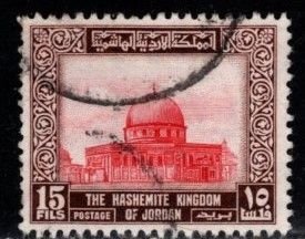 Jordan - #331 Dome of the Rock (Wmk 305) - Used