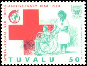 Tuvalu #485-489, Complete Set(5), 1988, Never Hinged