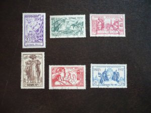 Stamps - French Guiana - Scott# 162-167 - Used Set of 6 Stamps