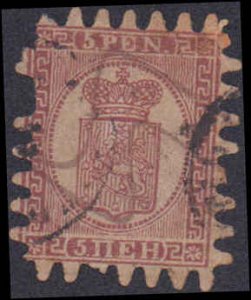 Finland #12, Incomplete Set, 1866-1874, Used