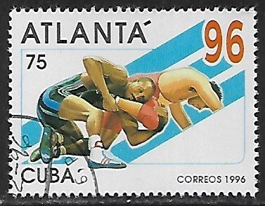 Cuba # 3724 - Wrestling - unused CTO.....{Z19}