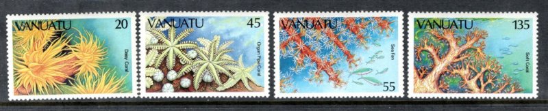 VANUATU MNH VF 426-9 MNH VF Coral