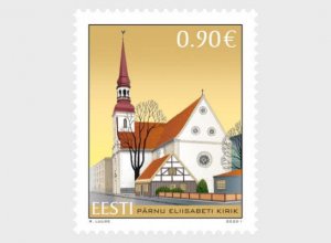 2022 Estonia St Elizabeth's Church   (Scott NA) MNH