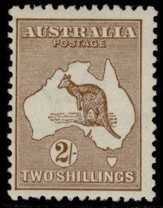 AUSTRALIA GV SG41, 2s brown, VLH MINT. Cat £275.