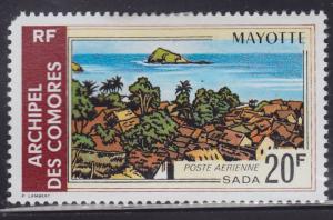 Comoro Islands C33 Sada Village, Mayotte 1971