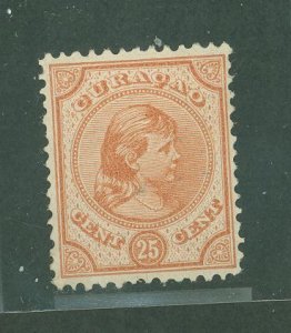 Netherlands Antilles (Curacao) #22 Unused Single