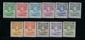 BASUTOLAND SCOTT #18-28 GEORGE VI SET - MINT NEVER HINGED