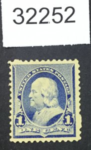 US STAMPS #219 MINT OG H LOT #32252