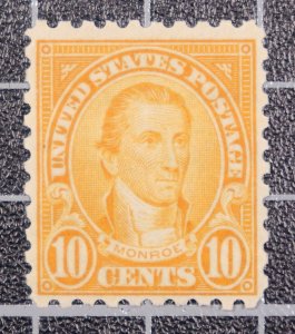  Scott 591 10 Cents Monroe MNH Nice Stamp Perf 10 SCV $85.00 