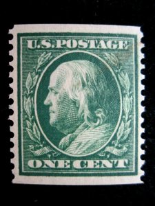 US - SCOTT# 387 - COIL - MNH - CAT VAL $400.00