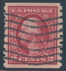 US Scott #413 Used, XF, PFC (Graded 90)