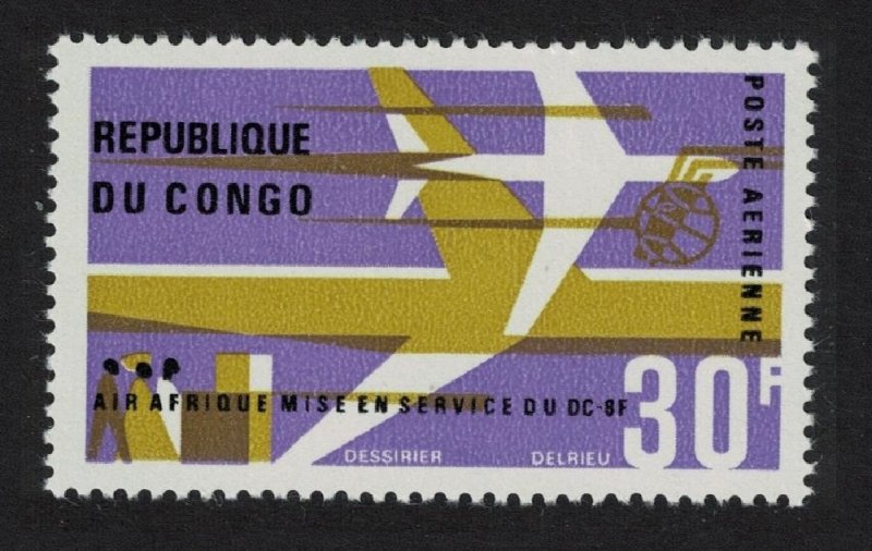 Congo Inauguration of DC-8F Air Services 1966 MNH SG#103