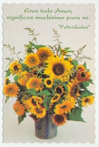 Postal stationery Cuba 2002 Sunflower