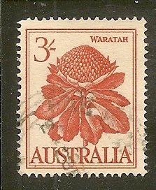 Australia   Scott 330   Flower   Used