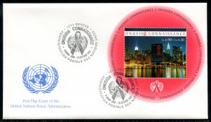 B1 UN - Geneva AIDS Awareness FDC