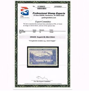 EXCEPTIONAL GENUINE SCOTT #800 MINT PRISTINE OG NH PSE CERT GRADED SUPERB-98