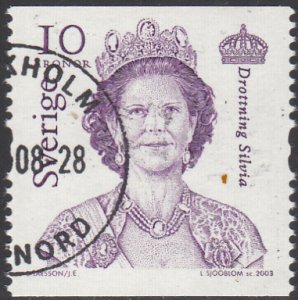 Sweden 2003 used Sc 2467 10k Queen Silvia