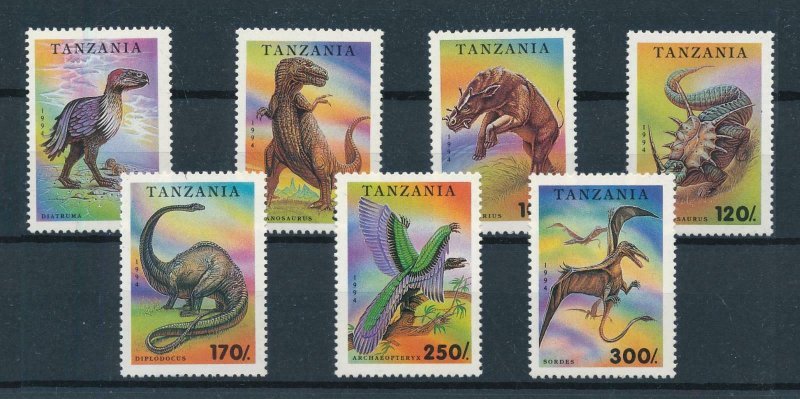 [106206] Tanzania 1994 Prehistoric animals dinosaurs Tyrannosaurus  MNH