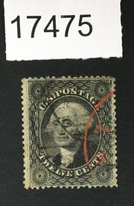 MOMEN: US STAMPS # 36 USED $325 LOT #17475