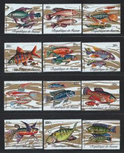 GUINEA SC# 570-81 F-VF MNH 1971