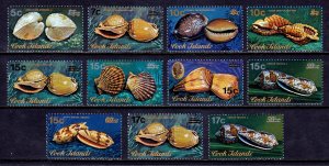 Cook Islands - Scott #488-498 - MNH - SCV $6.65