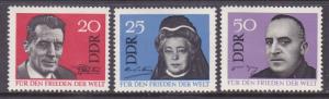 DDR #716-718 MNH CV$1.50