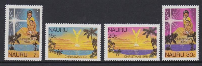 Nauru 1978 Christmas Scott (184-87) MNH