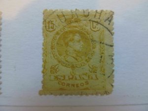 Spain España Spain 1917-21 Medallion 15c fine used A5P4F179-