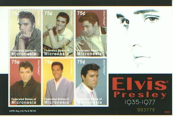 Elvis- 30th Anniversary, S/S 6, MICR08006