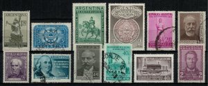 Argentina #647-50,7-60,3-6*/u  CV $3.60
