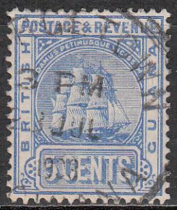 British Guiana 136 CV 0.25 U