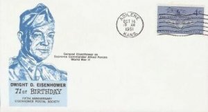 DWIGHT E. EISENHOWER'S 71st BIRTHDAY 1961