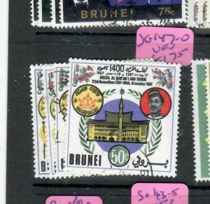 BRUNEI (PP3001BB)        SG  147-150    VFU 