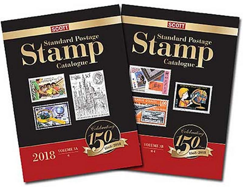 Scott Stamp Catalog 2018 Volume 3A & 3B - COUNTRIES G THRU I