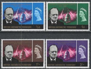 British Antarctic Territory 16-19 MNH Complete SC$29.85