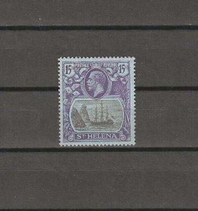 ST HELENA 1922/37 SG 113 MLH Cat £1100