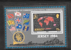 Jersey #329 MNH Souvenir Sheet (12269)