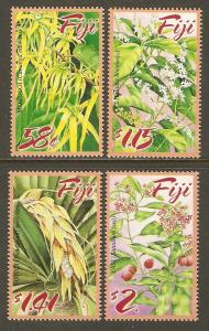 Fiji #1038-41 NH Perfume Flowers